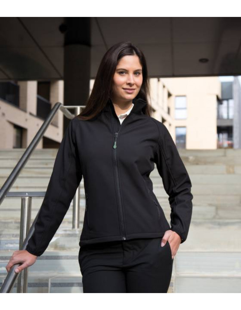 Jachetă softshell cu 2 straturi pentru femei, imprimabilă